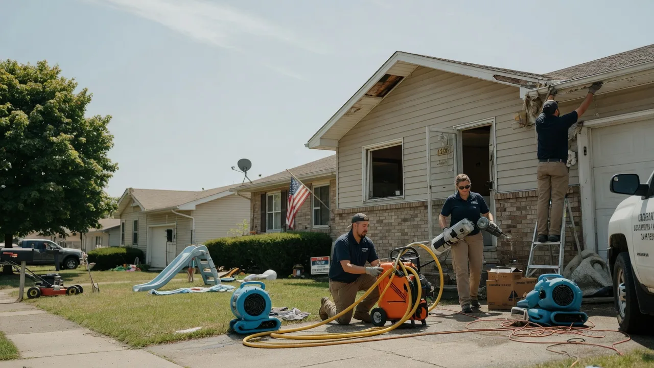 Water Damage Restoration in Milan, PA near me